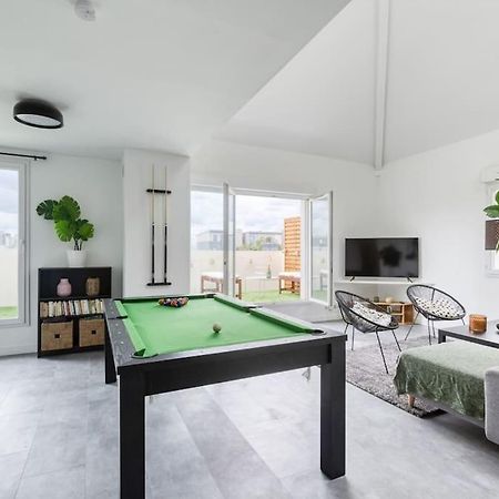 Premium Flat 6 People With Billard And Terrace Stade De France Saint-Denis  Luaran gambar