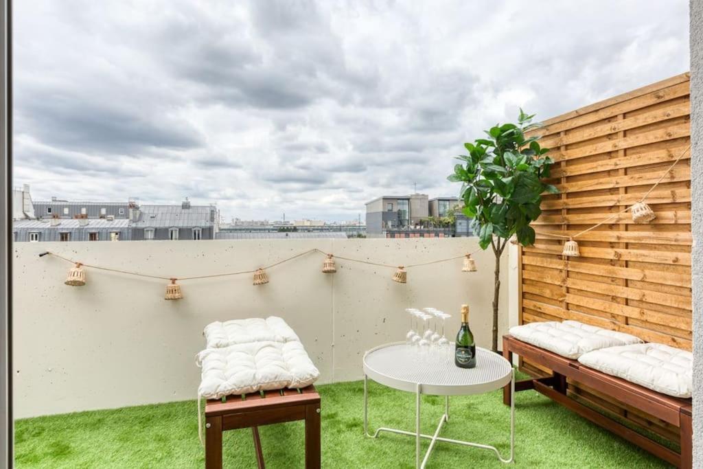 Premium Flat 6 People With Billard And Terrace Stade De France Saint-Denis  Luaran gambar